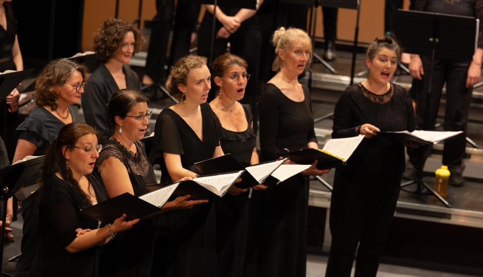 Concert Shosholoza Chœur de femmes chantant