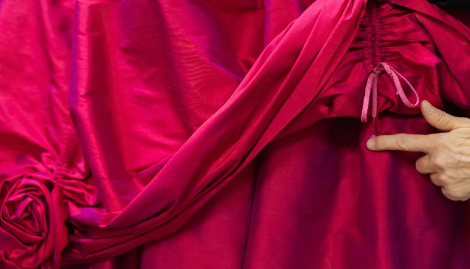 Confection d'une robe pour l'opéra Cendrillon Confection d'un costume pour l'Opéra Cendrillon